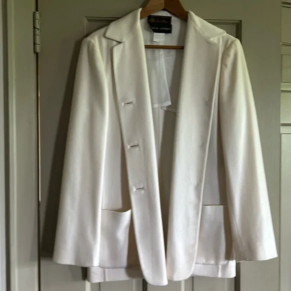 Loro Piana Lustrous Cashmere Open Blazer Made In Italy - Picture 2 of 13